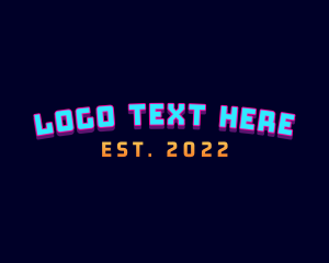 Futuristic Cyber Gaming logo