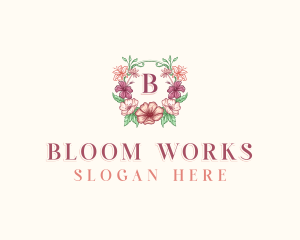 Flower Petal Gardening logo design