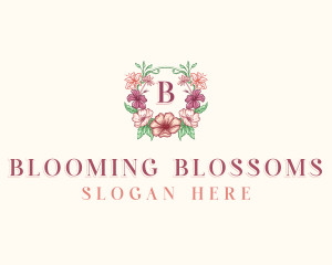 Flower Petal Gardening logo design