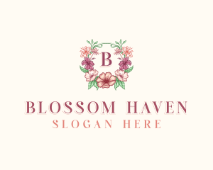 Flower Petal Gardening logo design