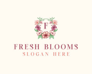 Flower Petal Gardening logo design