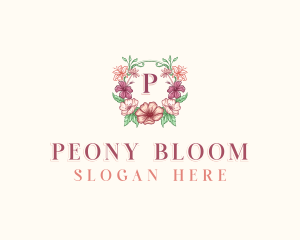 Flower Petal Gardening logo design