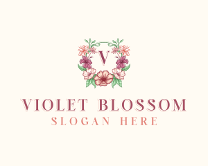 Flower Petal Gardening logo design