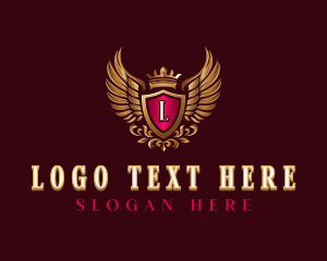 Luxury Wings Crown logo