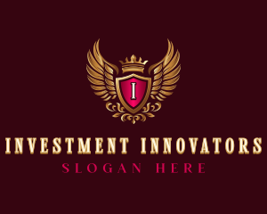 Luxury Wings Crown logo