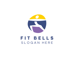 Yoga Fitness Workout logo design