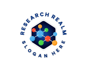 Science Laboratory Molecule logo