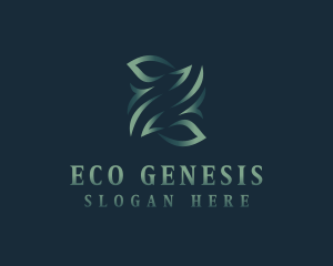 Natural Eco Garden logo design