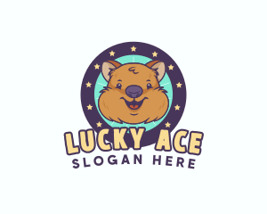 Cute Quokka Animal Logo