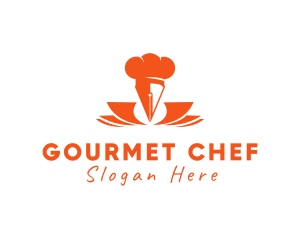 Chef Recipe Pen logo design