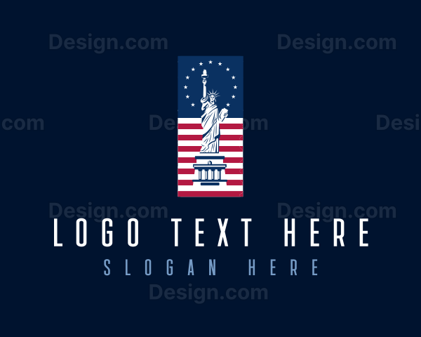 American Statue of Liberty Logo