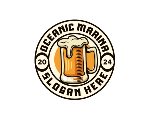 Craft Beer Brewery Bar Logo