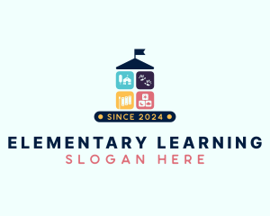 Children Daycare Learning  logo design