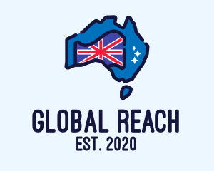 Australian Country Map logo