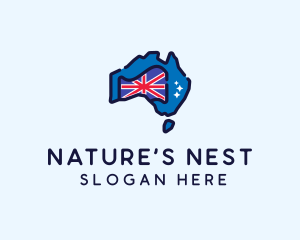Australian Country Map logo