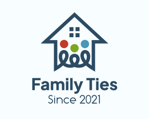 Family Realty House logo design