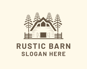 Rustic Old Barn logo