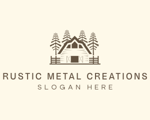 Rustic Old Barn logo design