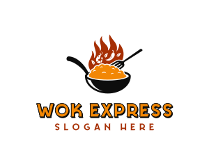 Wok Fire Cooking logo