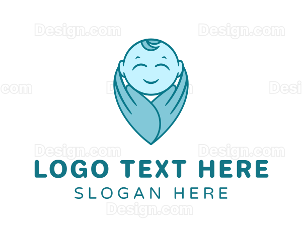 Newborn Baby Boy Logo