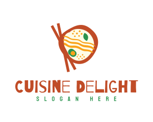 Traditional Ramen Cuisine logo design