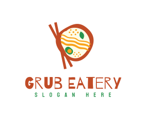 Traditional Ramen Cuisine logo design