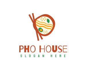 Traditional Ramen Cuisine logo design