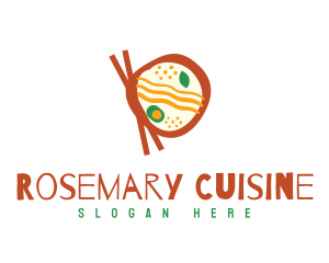 Traditional Ramen Cuisine logo design