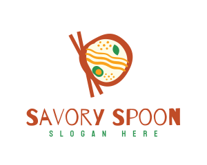 Traditional Ramen Cuisine logo design