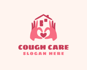 Heart Home Care Foundation logo design