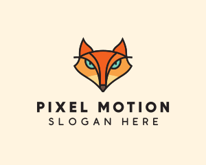 Wild Fox Animal  logo design