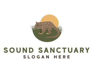 Quoll Animal Sanctuary logo design