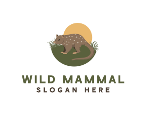 Quoll Animal Sanctuary logo design