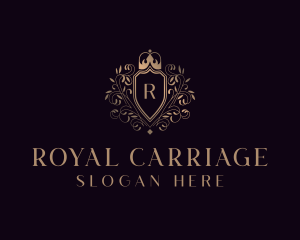 Royal Shield Hotel logo design