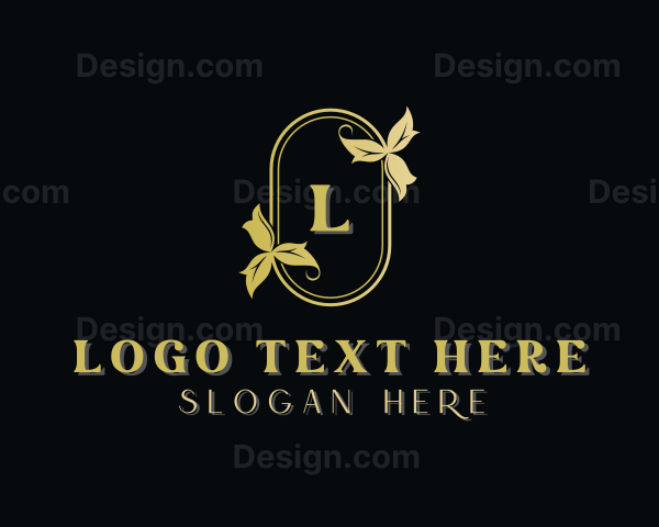 Wedding Floral Event Logo