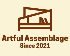 Brown Bookshelf Cabinet logo