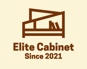 Brown Bookshelf Cabinet logo