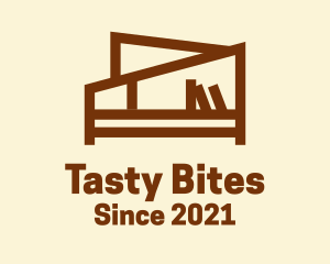 Brown Bookshelf Cabinet logo