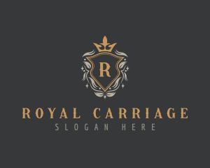 Royal Crown Shield  logo design