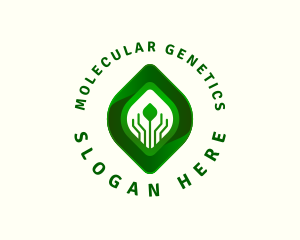 Biotech Leaf Science logo design