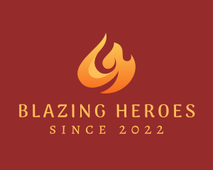 Blazing Hot Fire logo