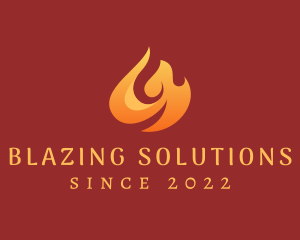 Blazing Hot Fire logo