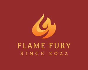 Blazing Hot Fire logo