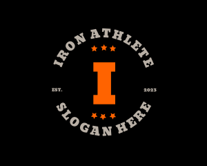 Retro Athletic Brand logo design