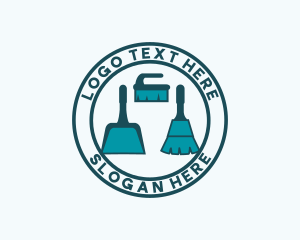 Sanitation Cleaning Housekeeping  Logo