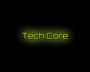 Tech Neon Online logo design