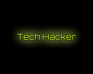 Tech Neon Online logo design