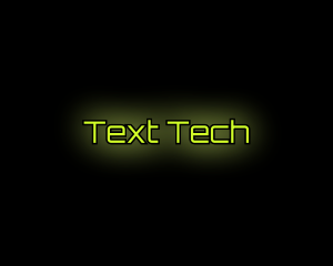 Tech Neon Online logo design