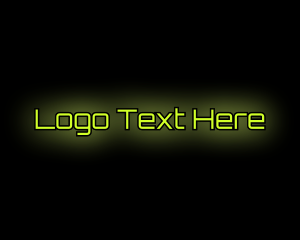 Online - Tech Neon Online logo design
