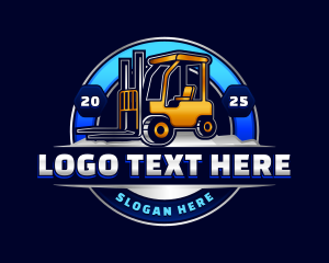 Forklift Industrial Machinery logo